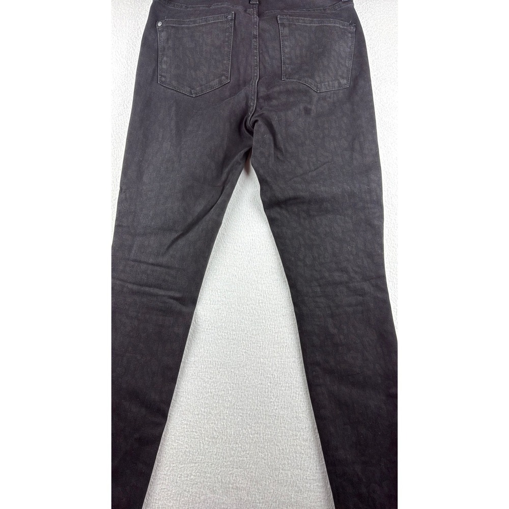 Judy Blue Womens Black Leopard Print Skinny Fit Jeans High Rise Stretch 5/27 - Picture 6 of 11